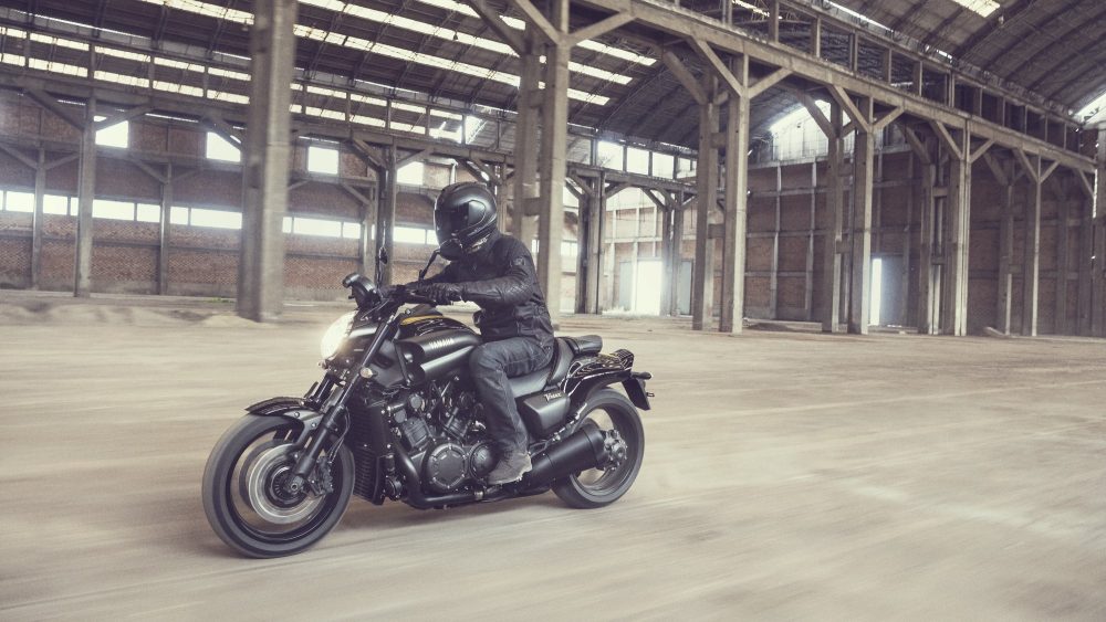yamaha v max 60th anniversary special in a factory