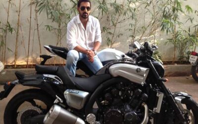 This video of John Abraham will give riders some serious garage goals.